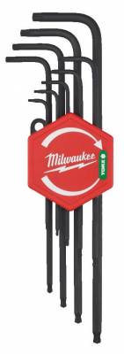 Set 9 Imbusuri Torx forma L - Milwaukee