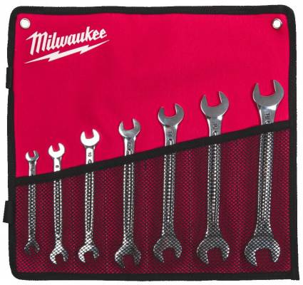 Set de 7 chei fixe duble - Milwaukee