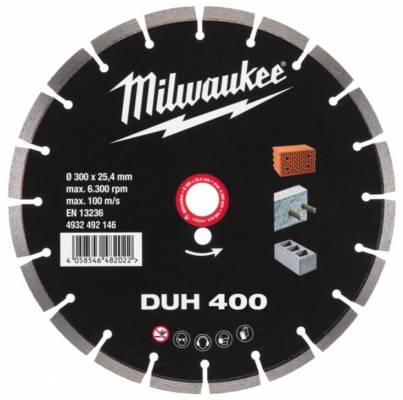 Discuri diamantate DUH 300 mm - Milwaukee