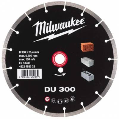 Discuri diamantate DU 300 mm - Milwaukee