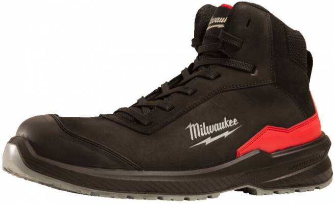 Ghete negre de protectie Flextred cu sireturi - marimea 39 - Milwaukee