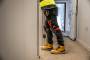 Ghete bej de protectie Flextred cu sireturi - marimea 36 - Milwaukee