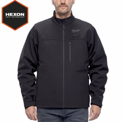 Jacheta incalzita M12 Hexon - XXL - negru