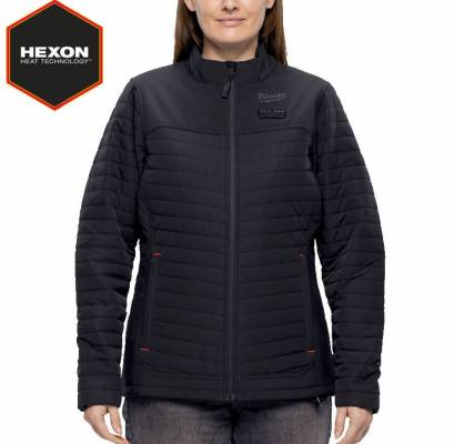 Jacheta puffer incalzita M12 Hexon dama - M - negru