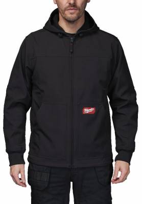 FREEFLEX Jacheta softshell cu gluga - marimea XL - negru