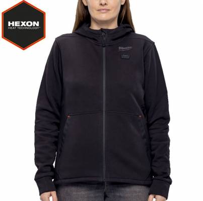 Hanorac incalzit M12 Hexon dama - XXL - negru