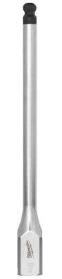 Cheie tubulara lunga 3/8&QUOT; HEX, cu cap sferic, 7 mm - Milwaukee