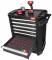 TOOLGUARD Dulap premium de scule mobil cu 7 sertare, metalic, 78 cm, dotat cu scule, gri - Milwaukee