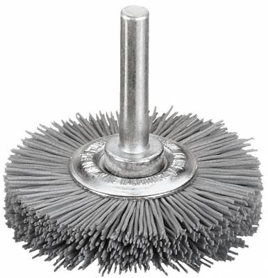 Perie rotunda ondulata pentru polizor drept, Ø 50 mm, sarma 0,6 mm cu granule din carbura de siliciu, granulatie 320, 3 buc - Milwaukee