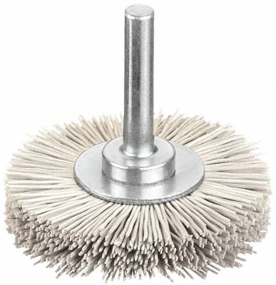 Perie rotunda ondulata pentru polizor drept, Ø 50 mm, sarma 1,1 mm cu granule ceramice, granulatie 120, 3 buc - Milwaukee