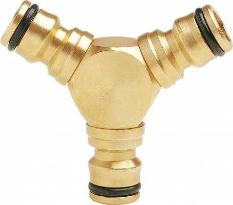 Conector triplu, varianta metalica