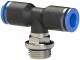 Cupla T push-in, filet cilindric exterior cu O-ring, seria standard, G 1/4&QUOT; - 4 mm