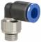 Cupla L push-in cu filet cilindric exterior si O-ring, seria standard, M5 - 4 mm