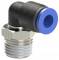 Cupla L push-in cu filet conic exterior etansat cu PTFE, seria standard, R 1/2&QUOT; - 6 mm