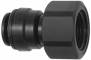 Cupla dreapta push-in cu filet interior, seria POM, G 3/8&QUOT; - 8 mm