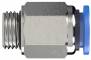 Cupla dreapta push-in cu filet cilindric exterior, seria standard, G 3/8&QUOT; - 10 mm