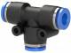 Cupla T push-in 4mm, POM/alama