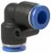 Cupla L push-in 12mm, POM