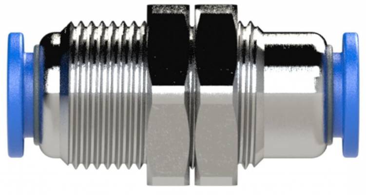 Cupla push-in de legatura pentru panou, seria standard, 4 mm