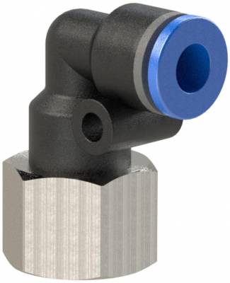 Cupla L push-in cu filet cilindric interior, seria standard, G 1/4&QUOT; - 4 mm