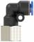 Cupla L push-in cu filet cilindric interior, seria standard, G 1/4&QUOT; - 4 mm