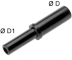 Adaptor push-in, egal sau redus