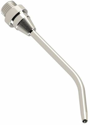 Tub extensie cu duza 3 mm, curbat, 150 mm