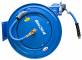 Derulator furtun Blubird, furtun cauciuc pentru aer comprimat si apa, interior 10mm (3/8&QUOT;), conexiuni G 1/2&QUOT;, L=20m,  20 bar