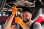 Manusi de protectie MERCATOR gogrip de unica folosinta, portocalii, marimea XL