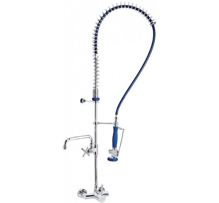 Baterie inalta cu pre-clatire, gat si mixer cu maner