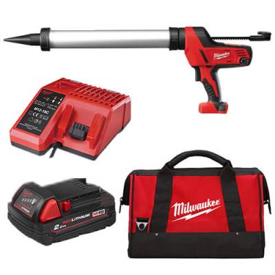 Pistol aplicare silicon 600 ml M18 - Milwaukee C18 PCG/600A-201B