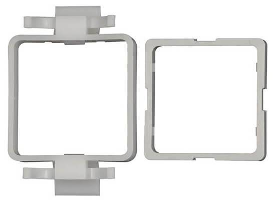 Cadru de instalare din plastic pentru manometru digital