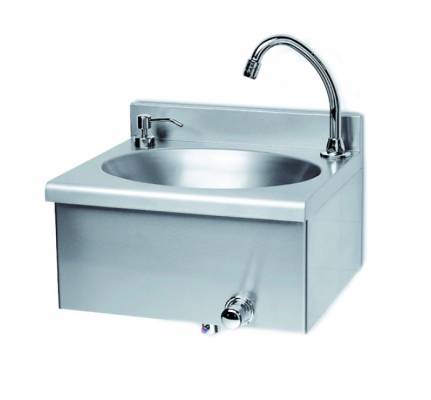 Chiuveta din inox, montare pe perete