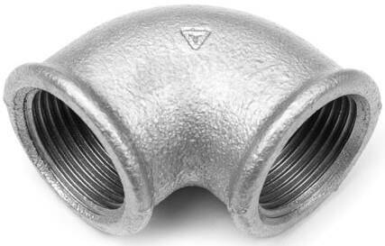 Cot 90° cu filete interioare Rp 2&QUOT;, din fonta maleabila