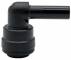 Cupla L push-in cu adaptor, seria POM, 10 mm