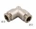 Cupla L push-in metalica, 6 mm