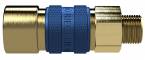 Cupla rapida mama ne-interschimbabila cu filet exterior G 1/8&QUOT;, albastra, DN 5
