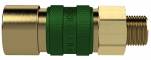 Cupla rapida mama ne-interschimbabila cu filet exterior G 1/8&QUOT;, verde, DN 5