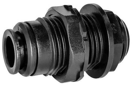 Cupla panou push-in, seria POM, G 3/8&QUOT; - 4 mm