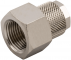 Cupla dreapta push-on 6/4 mm cu filet interior cilindric G 1/4&QUOT;, alama nichelata