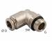 Cupla L push-in metalica cu filet exterior, M5 - 6 mm