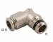 Cupla L push-in metalica cu filet exterior conic, R 1/8&QUOT; - 4 mm