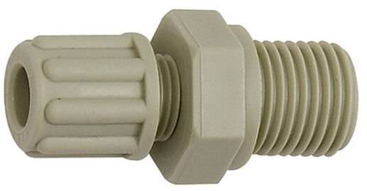 Cupla dreapta push-on 6/4 cu filet cilindric exterior G 3/8&QUOT; - Polipropilena