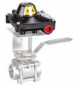 Cutie senzori, instalare pe robinet cu flanse si maner, senzor inductiv, 1/4&QUOT;-1/2&QUOT;