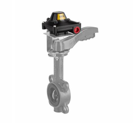 Cutie senzori, instalare pe robinet fluture cu maner, 2 senzori inductivi ALPS, 8&QUOT;