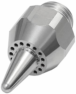 Duza de siguranta rotunda cu nivel redus de zgomot, filet exterior M 12x1,25, 41 mm, Ø exterior 13 mm