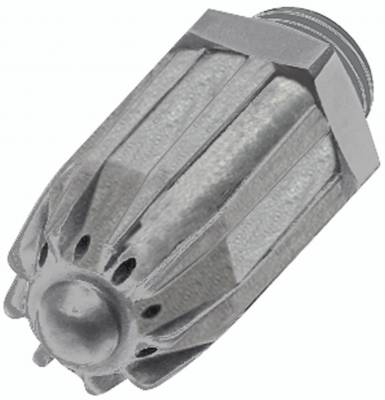 Duza de siguranta rotunda cu nivel redus de zgomot, filet exterior M 12x1,25, 46 mm, Ø exterior 17 mm