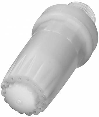Duza de siguranta rotunda cu nivel redus de zgomot, filet exterior M 12x1,25, 55 mm, Ø exterior 19 mm