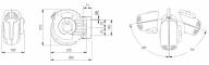 Derulator furtun aer - 8 m - 15 bar - Seria Compact