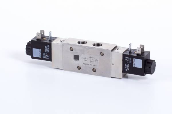 Distribuitor 5/2 electric, bistabil - INOX